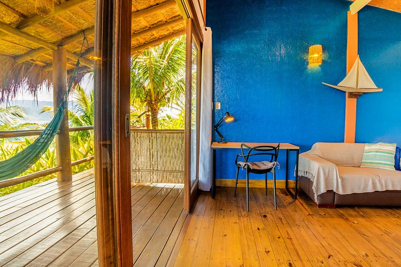 Maritaca Bungalow - Privacy and view of the Sea