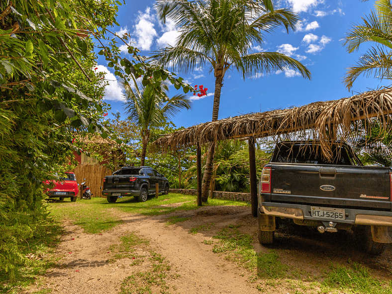 Maritaca Bungalow - Privacy and view of the Sea